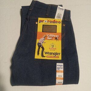 Wrangler Men's Pro Rodeo Cowboy Cut Original Fit Jeans NWT Size 30x36 13MWZ